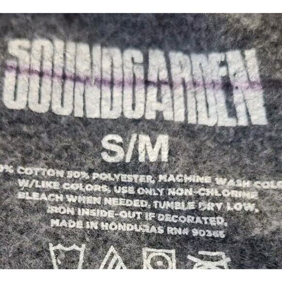 Sound Garden Rat Rod Gray Pullover Oversized Crewneck Sweatshirt S/M - Picture 4 of 8